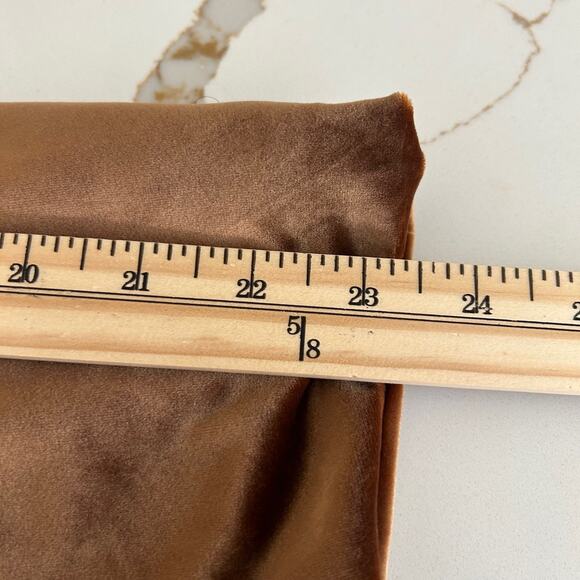 Choklate Paris Blazer Ladies Velvet Double Breasted Bronze SZ42/10 Classic - Picture 12 of 12